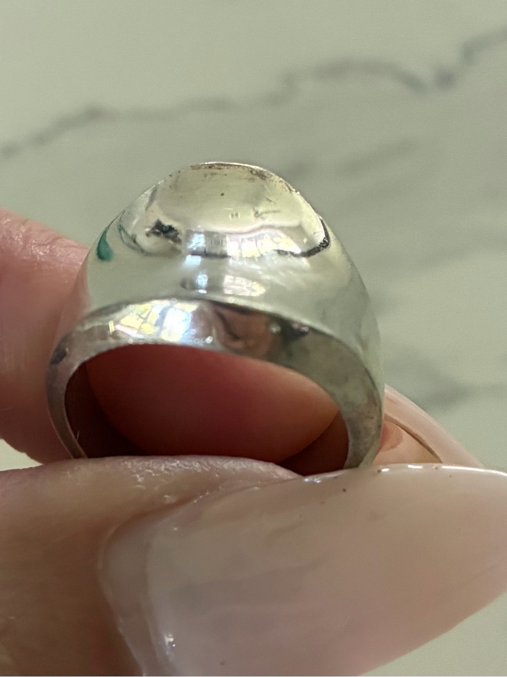 Classic Silver Dome Statement Ring - Silver
